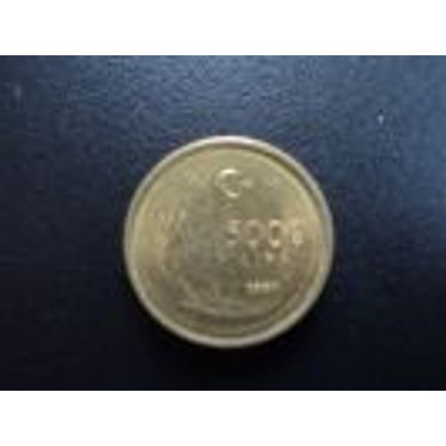 Turquie ( Turkiye Cumhuriyeti ) = Pièce De 5000 Lira De 1997, En Bronze Alu.
