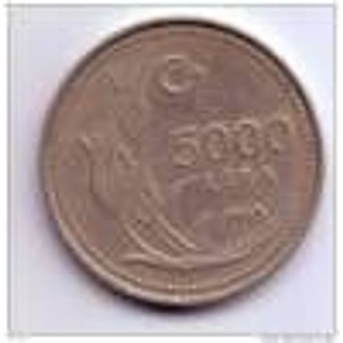 Turquie ( Turkiye Cumhuriyeti ) = Pièce De 2500 Lira De 1993, En Nickel.
