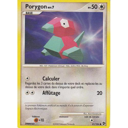 Pokemon - Porygon Nv7 - Duels Au Sommet 81/106