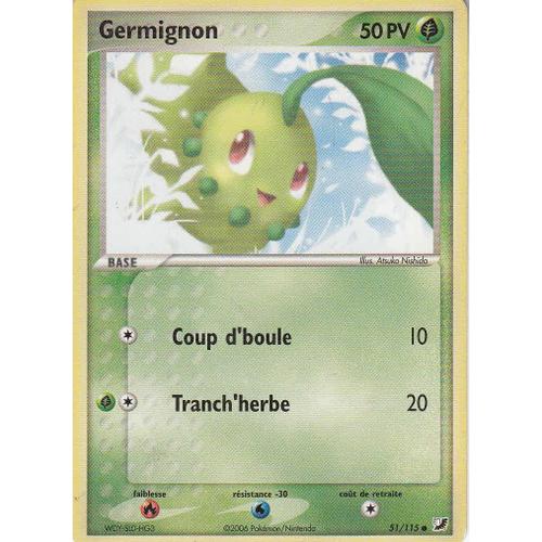 Pokemon - Germignon - Forces Cachées 51/115