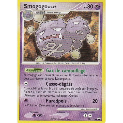 Pokemon - Smogogo Nv47 - Rivaux Emergeants 87/111