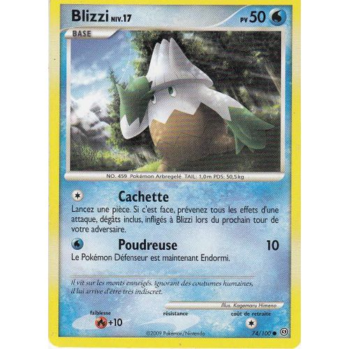 Pokemon - Blizzi Nv17 - Tempête 74/100
