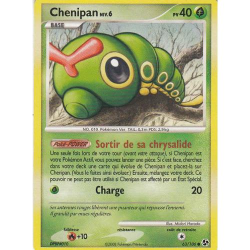 Pokemon - Chenipan Nv6 - Duels Au Sommet 63/106