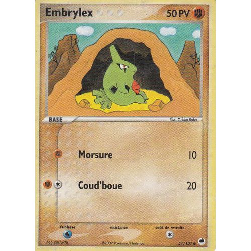 Pokemon - Embrylex - Iles Des Dragons 51/101