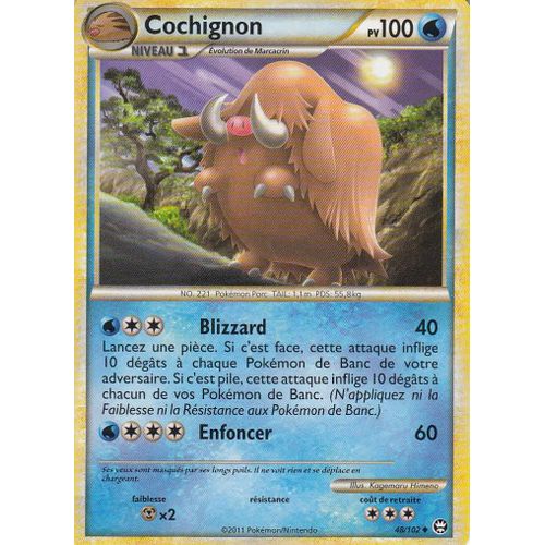 Pokemon - Cochignon - Triomphe 48/102