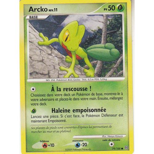 Pokemon - Arcko Nv11 - Tempête 79/100