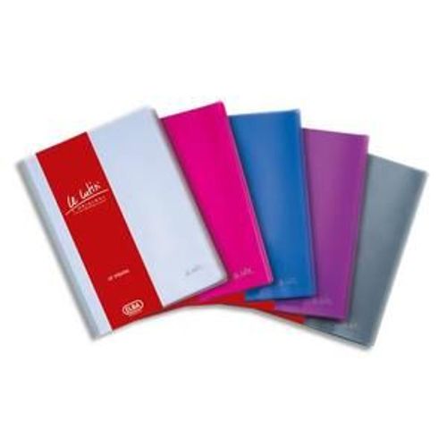 Elba Protège Document Lutin Vision Assortis 50 Pochettes 100 Vues