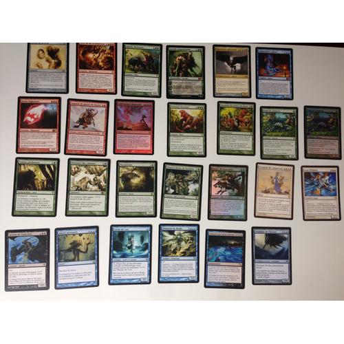 Lot De 25 Cartes Rares Magic