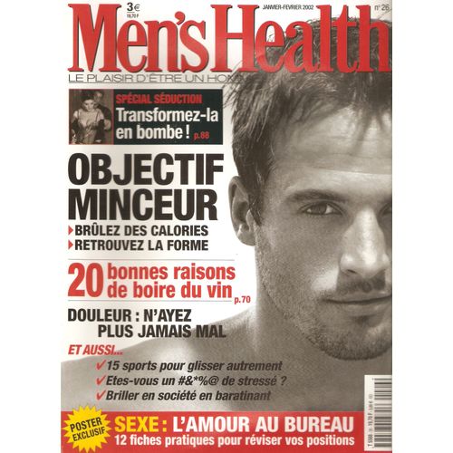 Men's Health  N° 26 : Objectif Minceur - Sexe: L'amour Au Bureau