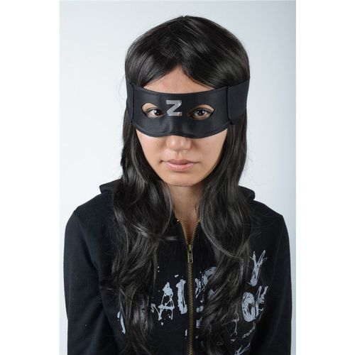 Masque Loup Déguisement Costume Cosplay Noir Z À Nouer Anime Manga Comics Personnage Ninja Assassin Convention Soirée Sortie Bal Masqué Carnaval Black Sugar