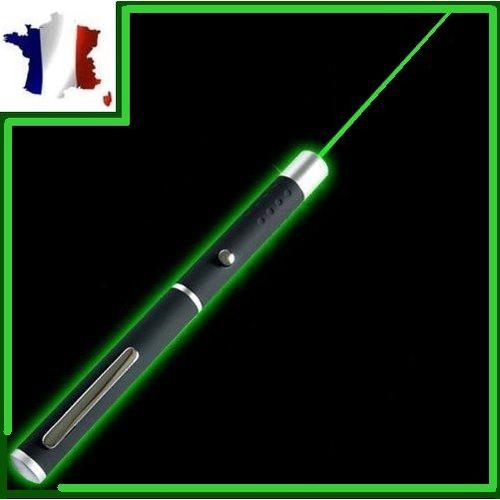 Stylo pointeur laser vert 1MW