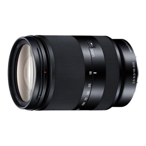 Sony SEL18200LE - Objectif à zoom - 18 mm - 200 mm - f/3.5-6.3 OSS - Sony E-mount - pour a5100 ILCE-5100, ILCE-5100L, ILCE-5100Y