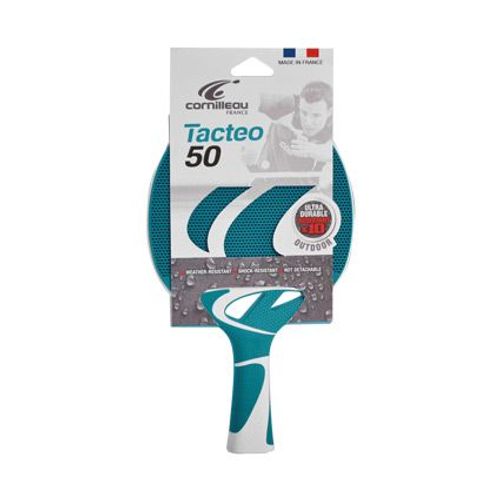 Cornilleau Raquette Tacteo 50 - Turquoise
