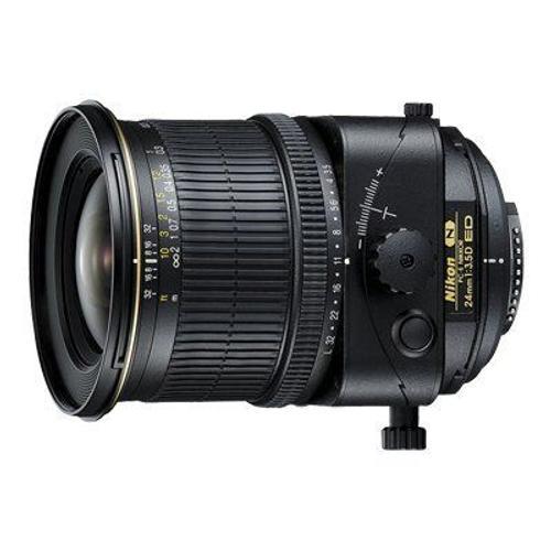 Nikon PC-E Nikkor - Objectif à décentrement et inclinaison - 24 mm - f/3.5 D ED - Nikon F