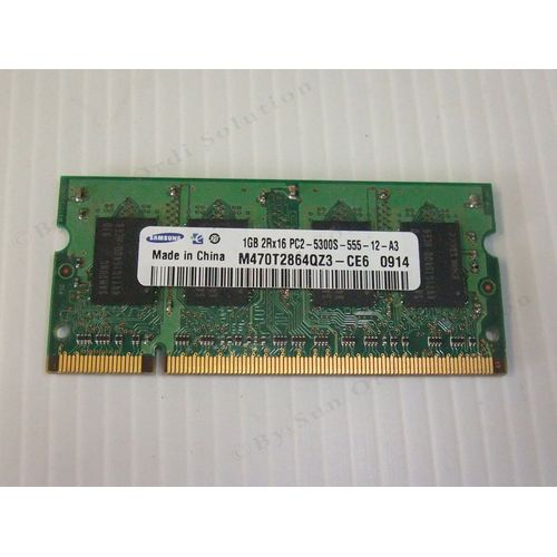 Samsung  1GB 2Rx8 PC2-5300S-555