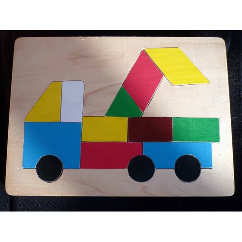 Puzzles Bois Camion