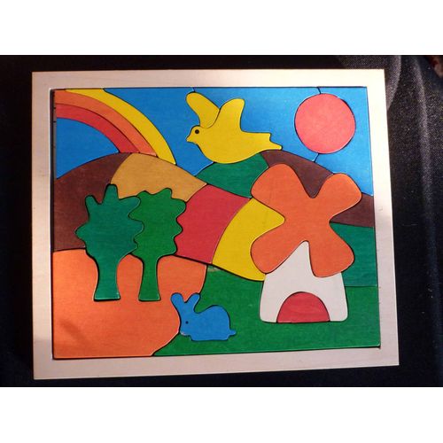 Beau Puzzle En Bois