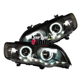 Phares avants angel eyes Peugeot 207 2006 2007 2008 2009 2010 2011