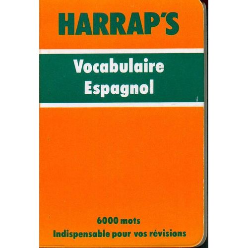 Harrap/Vocabul.Espagnol