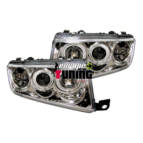 Feux Avants Tuning Angel Eyes Skoda Fabia