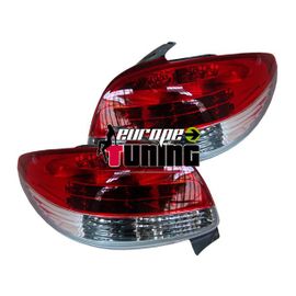 Feux Arrieres Led Tuning Pour Peugeot 206