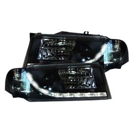 Phares Devil Eyes Noirs Skoda Octavia