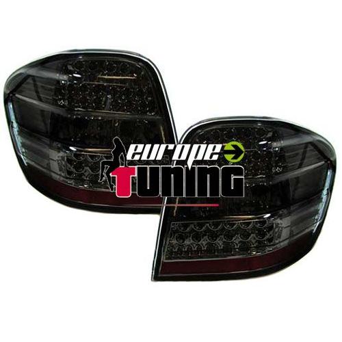 Feux A Led Tuning Noirs Pour Mercedes Ml W164 Sup. 2005