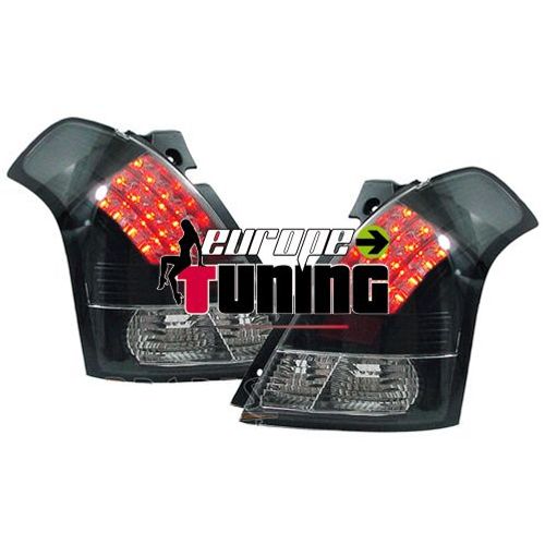 Feux Tuning Led Noirs Suzuki Swift