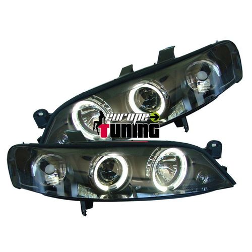 Phares Angel Eyes Tuning Vectra B Noirs Ap 1999