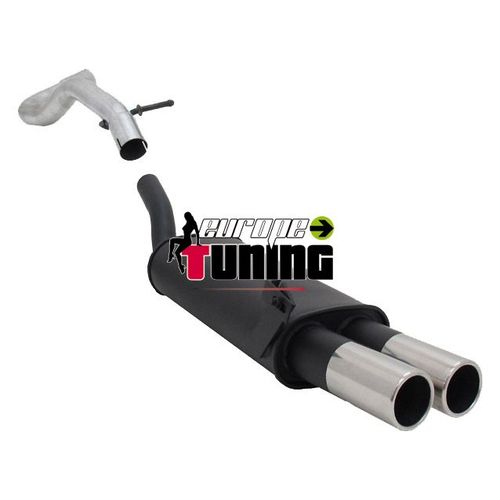 Pot Echappement Sport Leon 1m 2x76mm Cup