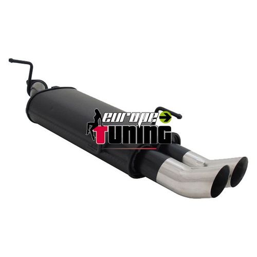Pot Echappement Sport Opel Vectra B 2x76mm Dtm