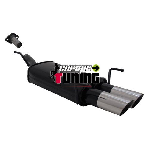 Pot Echappement Sport Astra G Berline 2x76mm Drag