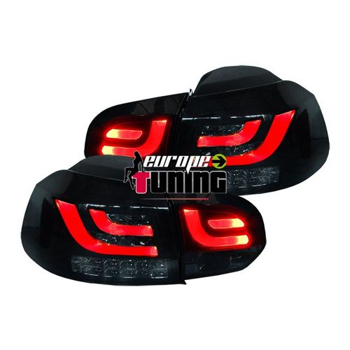 Feux Tuning Led Lci Noirs Golf 6