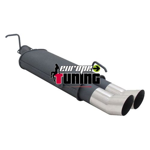 Pot Echappement Sport Opel Vectra B 2x90mm Dtm