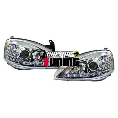 Phares Devil Eyes Tuning Opel Corsa C