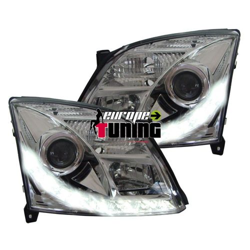 Phares De Jour Tfl Devil Eyes Chrom Opel Vectra C