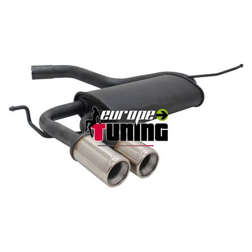 Pot Echappement Silencieux Sport Seat Leon 1p 2005-  2x76mm