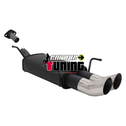 Pot Echappement Sport Astra G Berline 2x76mm Dtm