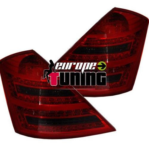 Feux Led Rouges Noirs W221