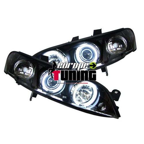 Phares Angel Eyes Ccfl Noirs Vectra B 96-98
