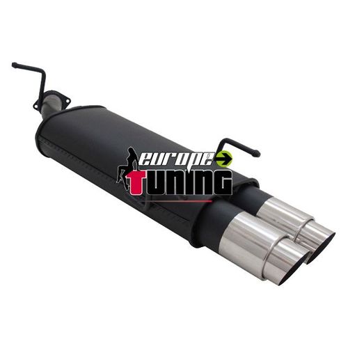 Pot Echappement Sport Opel Vectra B 2x90mm Design