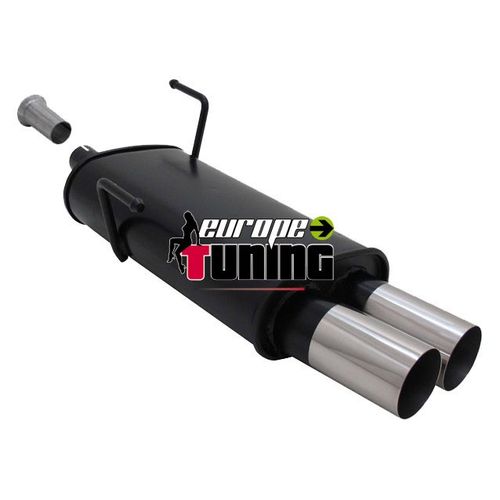 Pot Echappement Sport Peugeot 206 2x76mm
