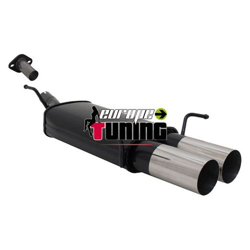 Pot Echappement Sport Astra G Berline 2x90mm Rond