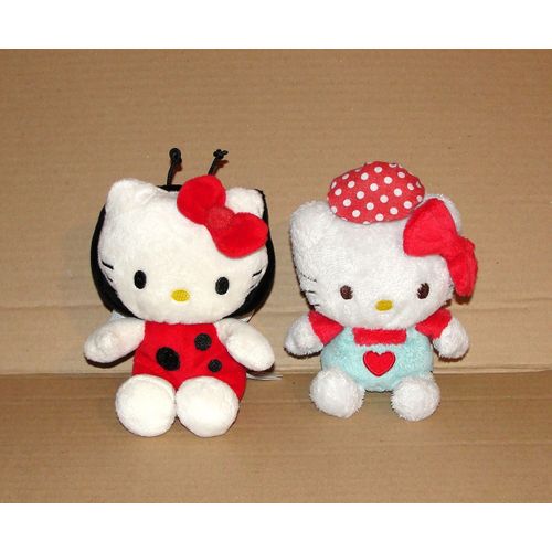 Hello Kitty 2 Peluches 14 Cm Jemini Preziosi