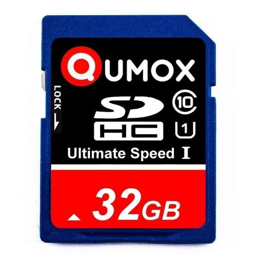 QUMOX SD HC 32 Go GB SDHC Class 10 UHS-I Secure Digital Carte mémoire