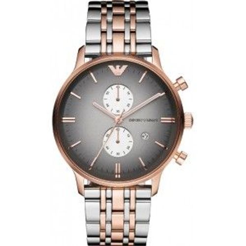 Montre Homme Armani Retro Ar1721 Argent