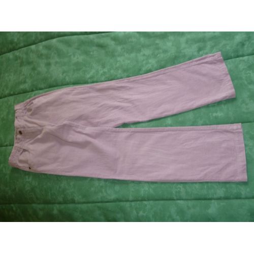 Pantalon Rose En Velours Taille 10 Ans Marque : 3 Suisses Collection