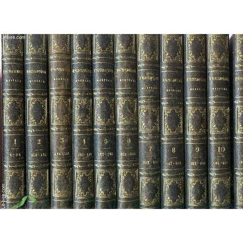 Encyclopedie Moderne - Dictionnaire Abrege Des Sciences, Des Lettres, Des Arts, De L'industries, De L'agriculture, Et Du Commerce - En 27 Volumes + 3 Volumes D'atlas Avec Planches / ...