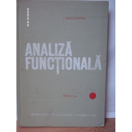 Analiza  Functionala