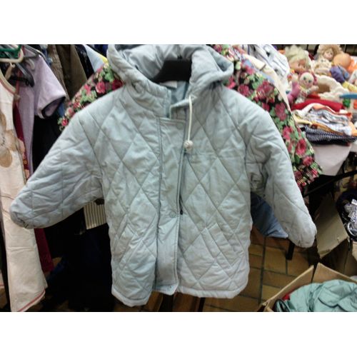 Manteau À Capuche Bleu 4 Ans 3 Suisses